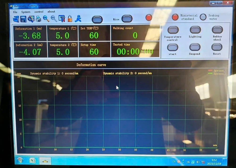Máy Đo Vệt Hằn Bánh Xe Hiện Đại 3